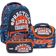 Teknocan Marketing Wia Basketball Erkek Çocuk Çanta Seti Lacivert