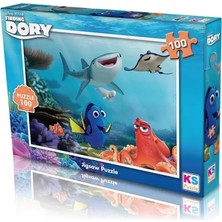 Gray Line Gry DR714 Finding Dory 100 Parça Puzzle -Ks Puzzle Nel1