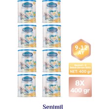 Senimil 3 Bebek Devam Sütü 400 gr (9-12 Ay) 8 Li Avantaj Paketi