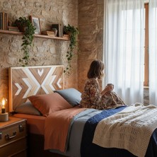 Postotto MASİF AHŞAP ÇİFT KİŞİLİK YATAK BAŞLIĞI – PO ÖZEL TASARIM 170X85 CM