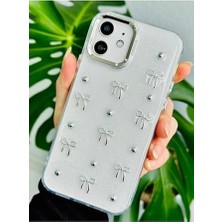 Teknocan Marketing 12 ve 12 Pro Uyumlu Mini Fiyonk Tasarım Oyuncaklı Esnek Silikon Kılıf - Minifiyonk