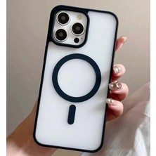 Teknocan Marketing 16 Promax Kablosuz Şarj Özellikli Siyah Kenarlı Şeffaf Kılıf