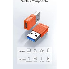 Teknocan Marketing 6550 Type-C To USB A 3.0 5A Otg Çevirici Convertor