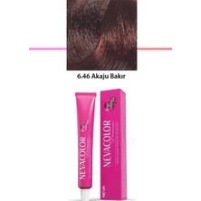 Al-Fil Teknoloji Premium 6.46 Akaju Bakır - Kalıcı Krem Saç Boyası 50 G Tüp