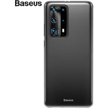 Al-Fil Teknoloji Baseus Huawei P40 Wing Case Ultra Ince Şeffaf KILIF-(5775)