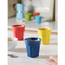 Teknocan Marketing Y0TZ500 6 Espresso Bardağı, Porselen, Renkli, 23,5 x 14 x 7 Cm, 6 Adet