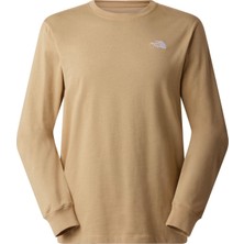 The North Face M Evolutıon Sımple Dome Regular Long Sle Erkek Tişört NF0A8EU3LK51