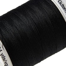 Teknocan Marketing Enthältl Gewinde, Polyester, Schwarz, 1000 M