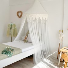 Pamuka Duvar Tentesi Bayraklı Beyaz Beyaz