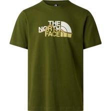 The North Face M Mountaın Lıne Regular Short Sleeve Tee Erkek Tişört NF0A8GUXBRI1