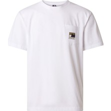 The North Face M Mountaın Logo Rlx Ss Tee-Graphıc Erkek Tişört NF0A8GUUFN41