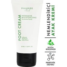 Teknocan Marketing Polente Natural -Nemlendirici Ayak Kremi - Prebiyotik Destekli (50 Ml)