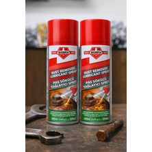 Motorx Borfh Pas Sökücü Yağlayıcı Sprey 200 ml 2 Li Set Çok Amaçlı Pas Çözücü ve Yağlayıcı