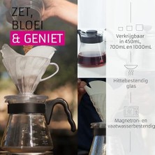 Teknocan Marketing V60 02 Drip Kahve Servis Sürahisi (700 Ml)