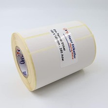 Teknocan Marketing Kargo Etiketi Eko Termal Etiket 100MM x 120MM Ruloda 400 Adet 40MM Çapında Direk Termal Transfer Etiketi