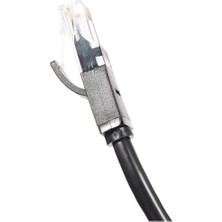 Teknocan Marketing Cat6 Ethernet Kablosu, 1 Metre, Siyah
