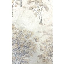 Sultan Dekorasyon Ithal 16M2 Duvarkağıdı 3boyutlu Çiçek Desen Simli Silinebilirr