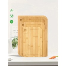 Al-Fil Teknoloji Rossel Premium 3'lü Bambu Kesim Panosu