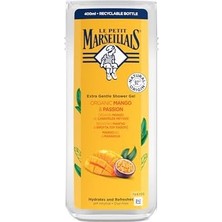 Teknocan Marketing , Lpm Organik Mango ve Çarkıfelek Meyvesi 400ML Duş Jeli, Beyaz ve Sarı