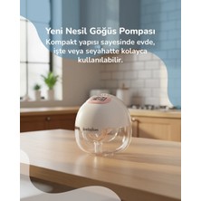 Babyjem Yeni Nesil LED Ekran Ultra Vakumlu Giyilebilir Göğüs & Süt Pompası