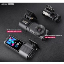 Teknocan Marketing Gonw 2ch Fullhd Hdr Wi-Fi Akıllı Araç Kamerası