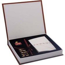 Teknocan Marketing Calligraphy Serisi SK080 Ahşap Kaligrafi Kalem Seti