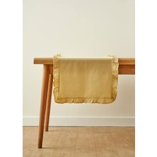 Bella Maison %100 Pamuk Elegance Runner Sarı (50x150 cm)
