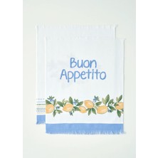 Bella Maison Lemoncello Pamuklu 2 'li Kurulama Bezi Sarı (40x50 cm)