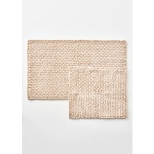 Bella Maison Cosy Paspas Takımı Bej (60 x 100  cm )