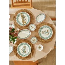 Bella Maison Indian Porselen 26 Parça Kahvaltı Takımı Bordo