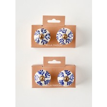 Bella Maison Bluey Kulp 4'lü Mavi (6,5x4x4 cm)