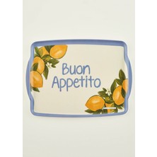 Lemoncello Melamin Tepsi (42X31 Cm)