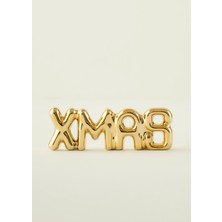 Bella Maison Xmas Dekoratif Obje Gold (18x2x6 cm)