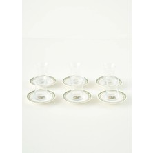 Bella Maison Lemoncello Porselen 6'lı Çay Bardağı Seti (170 cc)