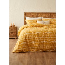 Bella Maison %100 Pamuk Ranforce Blessing Çift Kişilik Nevresim Seti Hardal (200x220 cm)