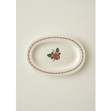 Rose Porselen Sunum Tabağı (25 Cm)