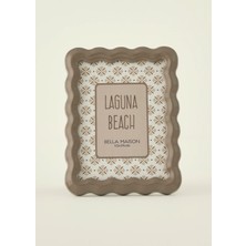 Bella Maison Laguna Dekoratif Çerçeve Vizon MDF 15x2x20 Cm Modern Tasarım
