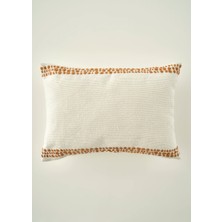 Bella Maison Tassel Dekoratif Kırlent Kılıfı Krem (35X50 Cm)