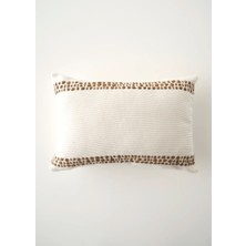 Bella Maison Tassel Dekoratif Kırlent Kılıfı Krem (35X50 Cm)