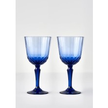 Bella Maison Colore Kesme Kadeh 2'li Mavi (310 Cc)