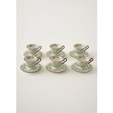 Bella Maison Ivy 6'lı Kahve Fincanı Seti (90 Cc)