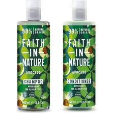 Teknocan Marketing Avocado%99 Doğal Içerikli Şampuan + Saç Kremi 400ML