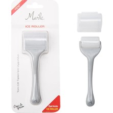 Teknocan Marketing Mar'le Cilt Sıkılaştırıcı Gri Ice Roller Yüz Masaj Aleti