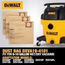 Teknocan Marketing Dewalt DXVA19-4101 6 To 10 Gal Dust Bag