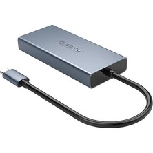 Teknocan Marketing Type-C To USB 3.0 HDMI VGA Aux Pd Çoklayıcı Dönüştürücü Hub