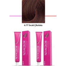 Al-Fil Teknoloji 2 Li Set Premium 6.77 Sıcak Çikolata - Kalıcı Krem Saç Boyası 2 x 50 G Tüp