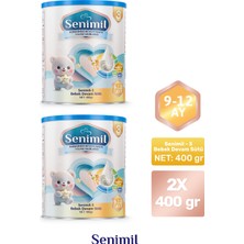 Senimil 3 Bebek Devam Sütü 400 gr (9-12 Ay) 2 Li Avantaj Paketi