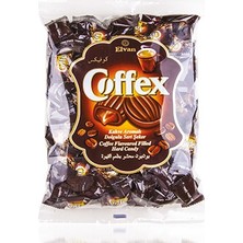 Elvan Coffex Kahveli Şeker 1000 gr (1 Poşet) Karışık Tatlı Aromalı Şekerleme
