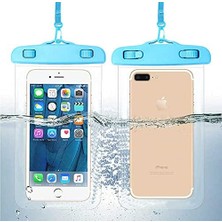 Teknocan Marketing Su Geçirmez Cep Telefonu Kılıfı Tüm Telefonlara Uygun (7 Inçe KADAR)%100 Waterproof (Siyah)