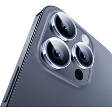 Al-Fil Teknoloji Baseus iPhone 15 Pro/15 Pro Max Için Sapphire Serisi Hd Cam Kamera KORUYUCU-(5775)